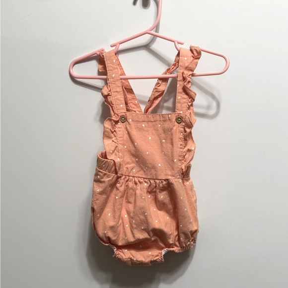 Ruffled Strap Bubble Romper 4-6 months - Picture 1 of 3